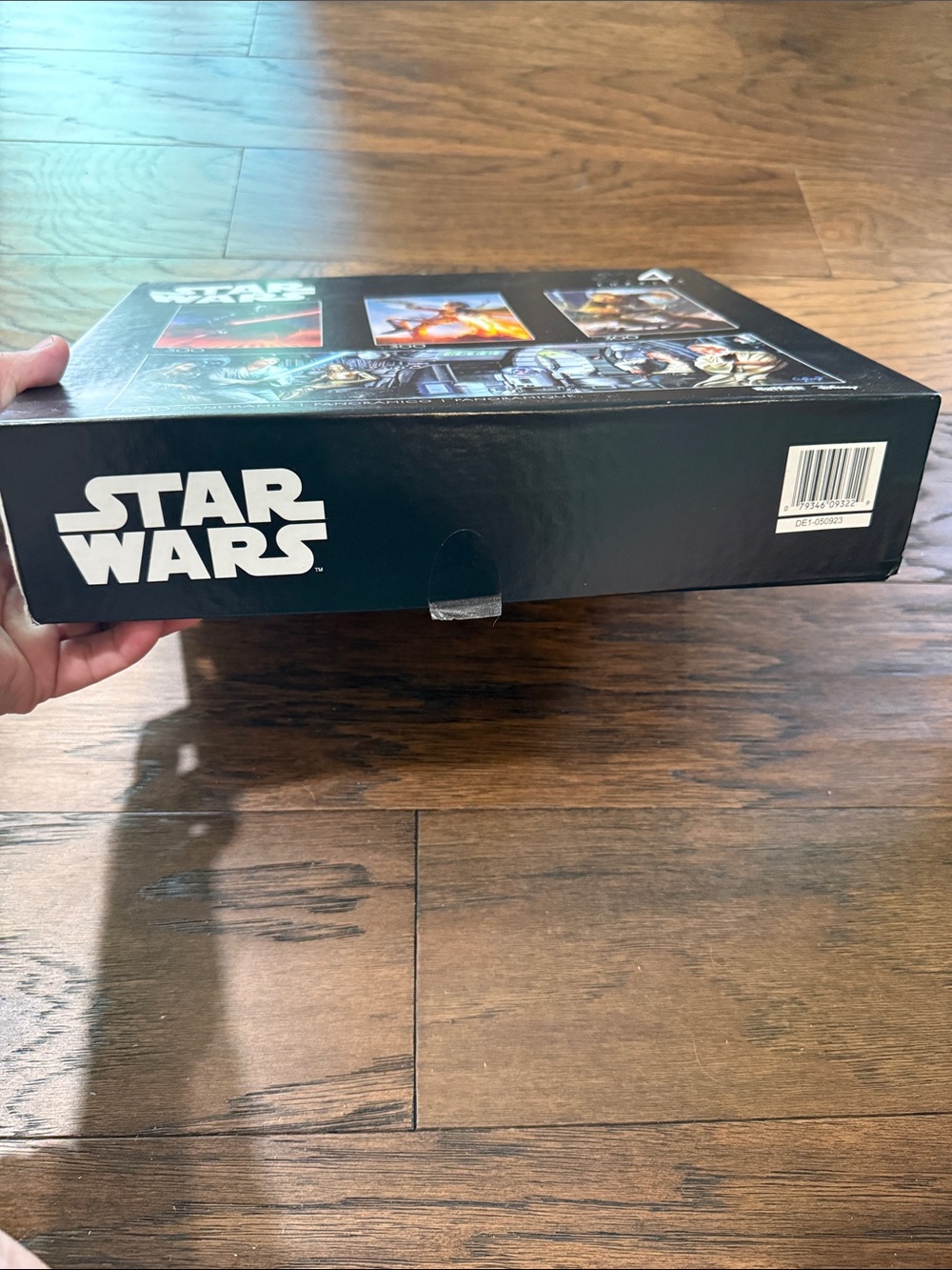 Star Wars Puzzle Set of 4 puzzles- in Black box with Red, Blue, Brown. - Picture 2 of 5